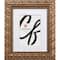 Craig Frames 4 Pack Bravada Ornate Bronze Picture Frame with Mat